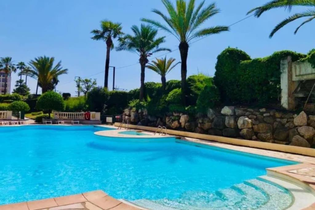 Appartement Rdc En Residence Avec Piscine Cannes Bagian luar foto